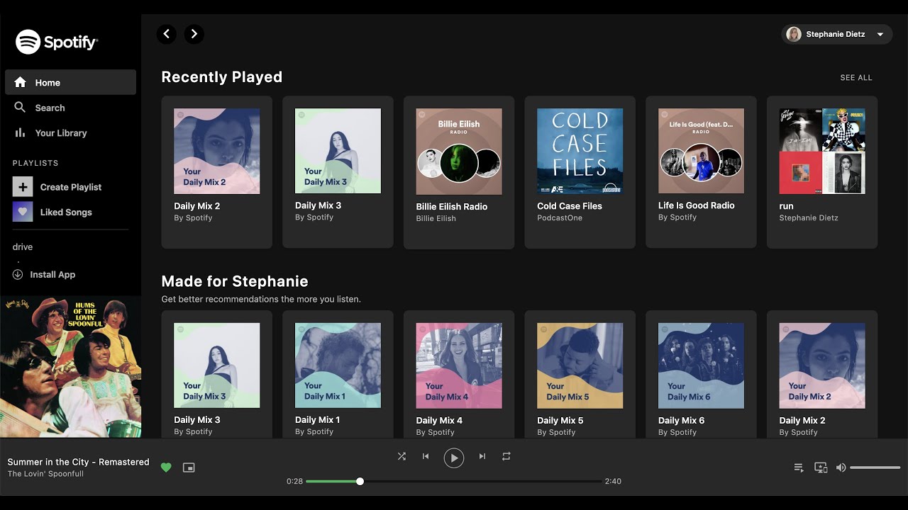 Build a Spotify Home Page using Tailwind CSS and Vue.js