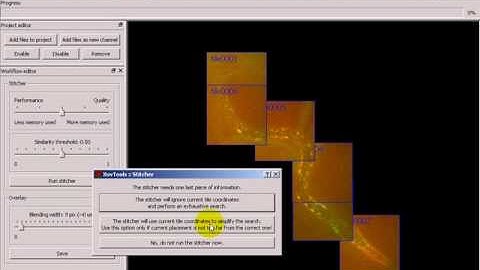 XuvTools Tutorial 1 - Introduction to Stitching