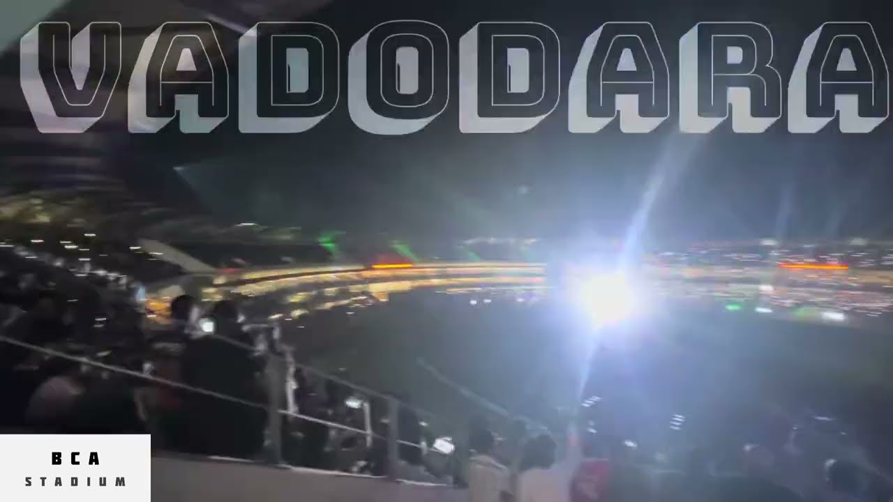 BCA lighting show Vadodara || kotambi vadodara || lightning show in big ||