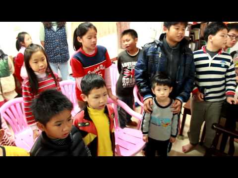 20130202朴子市召會兒童一排 - 2012年冬季訓練標語詩歌二_得勝者如發光的星