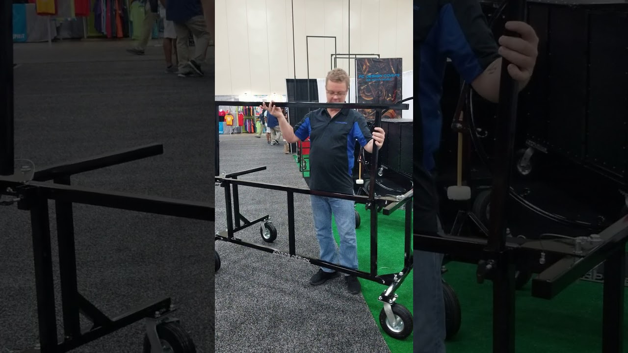 Corps Design Auxiliary Percussion Rack - FCPERC - YouTube