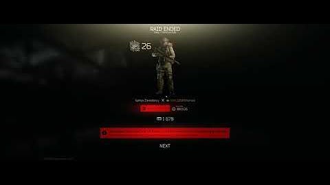 Please BSG fix this bug- Escape from Tarkov