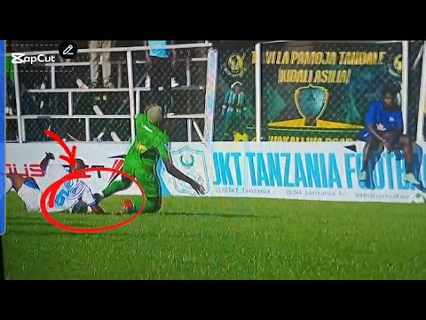 Tazama Faulo iliyo pelekea pakome kushindwa  kuendelea na mechi ya jkt
