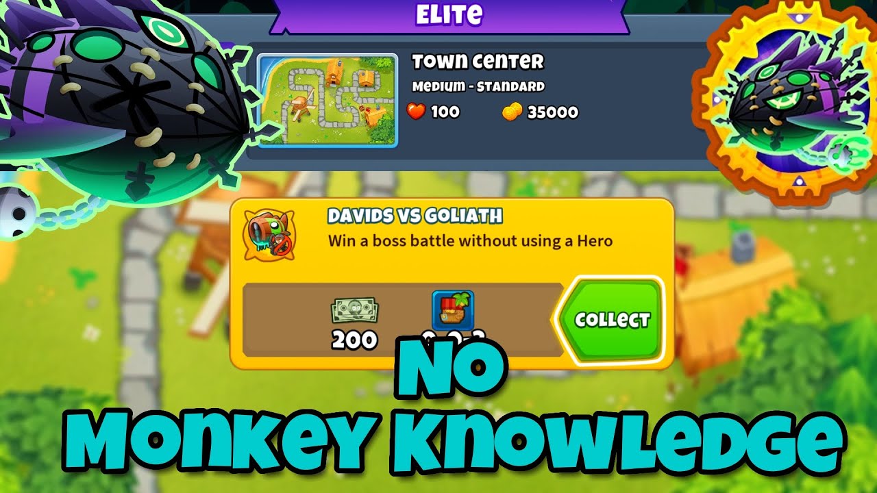 Lych Elite Tutorial || No Monkey Knowledge + 1 Paragon || Town Center BTD6