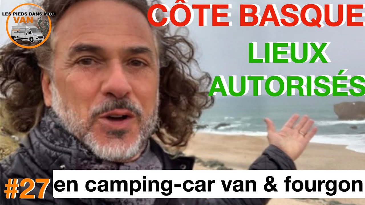 Côte Basque en Van le meilleur spot sur l'Océan
