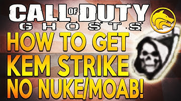COD Ghosts: How to Get the "KEM STRIKE"/"ODIN STRIKE"! In Depth Tutorial & MYTHS (Not a NUKE/MOAB!)
