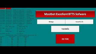 Mostbet Excellent BTTS Software screenshot 5