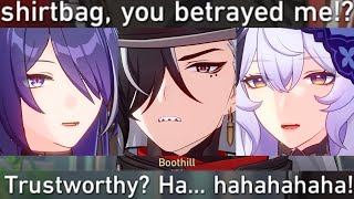 BOOTHILL was "Betrayed" by ACHERON & BLACK SWAN Cutscene Honkai Star Rail HSR