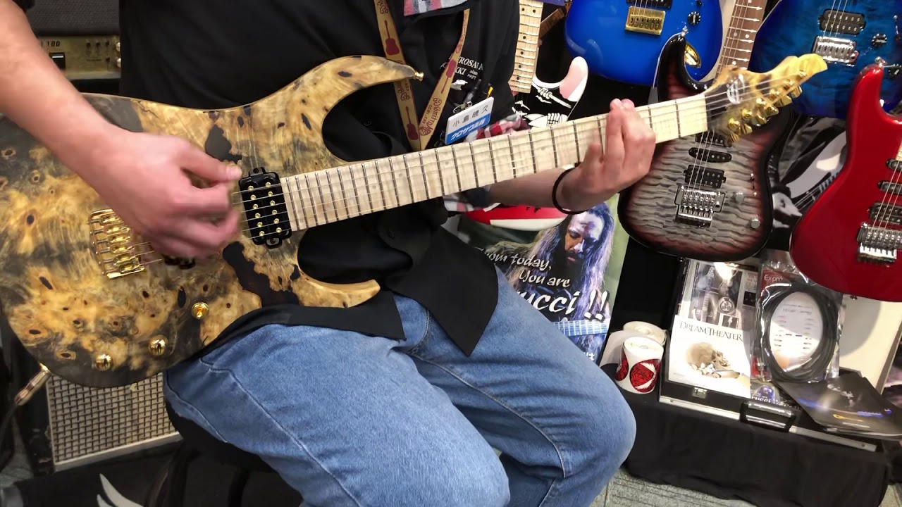 Overload Custom Guitars Buckeye Burl Custom ekimetal 4F