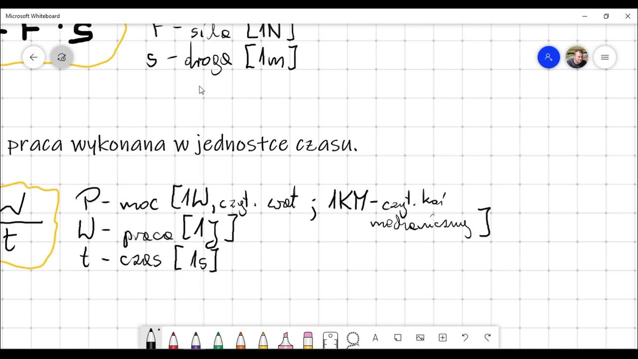 Jednostka Pracy I Energii Energia i praca. Moc i jej jednostki. - YouTube