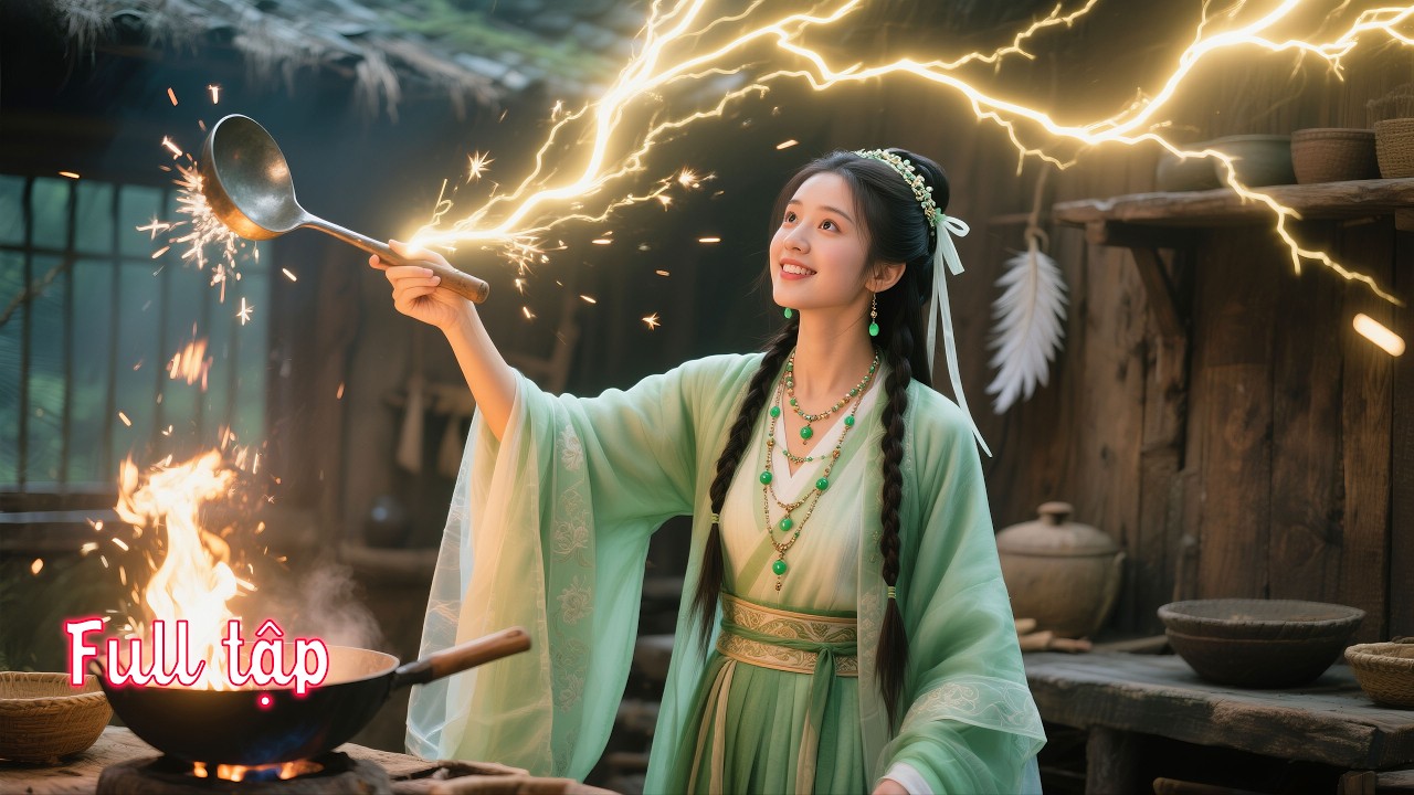 Bị sét đánh khi nấu ăn, tiên nữ trùng sinh thành cô vợ xấu xí đọc được tâm tư khiến chồng khiếp sợ