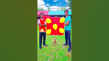 Wie bereikt als eerste de finish? 🏆🔥 | ChallengeKings #shorts