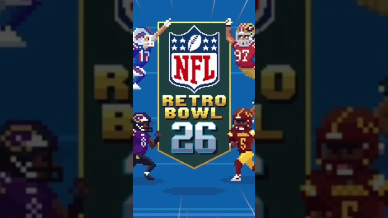 New retro bowl 26 logo lookin fye, new video is uploaded now so go look at it👀 
