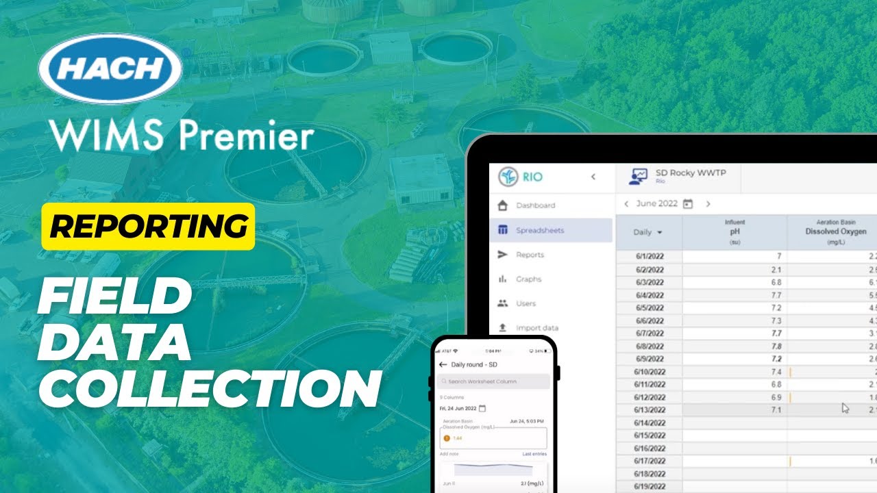 Wims Rio WIMS Rio: Manage Data Using a Mobile App - YouTube