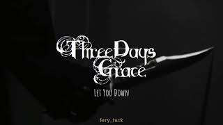 Let You Down - Three Days Grace (Traducida en español)