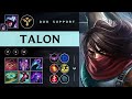 Talon Support vs Nami - EUW Master Patch 25.24