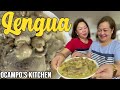 Lengua in Mushroom Sauce - Ocampo's Kitchen