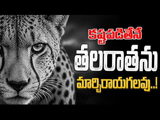 Change Your Destiny 🔥 | కష్టపడితేనే తలరాతను మార్చగలవు..! | Telugu Motivation