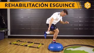 Recuperación y prevención de ESGUINCE de TOBILLO