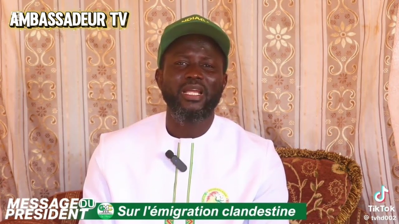 Un message de sensibilisation contre le grandissant phénomène de l'émigration irrégulière qui touche