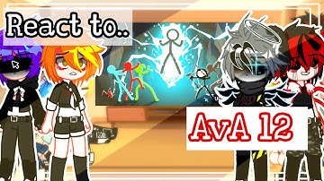 AvA AvM React to [H4CK3R] AvA 12 Alan Becker 