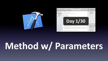 [Xcode] Methods w/ Parameters