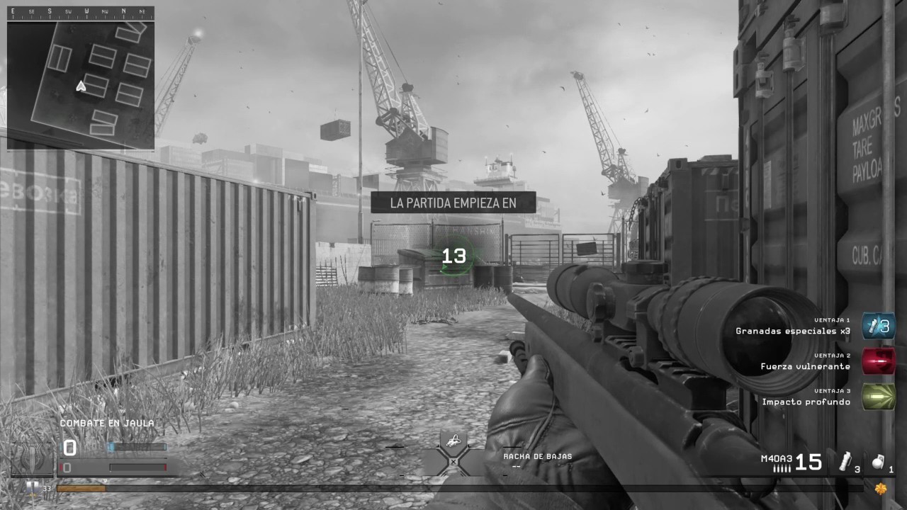 antenna MODERN WARFARE REMASTER - 1vs1 MODO JAULA