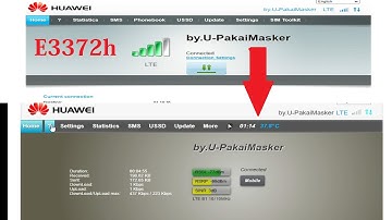 Upgrade Web UI Modem Huawei E3372h I Web UI Ter Ringan