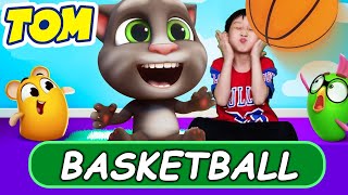 🏡🏀 My Talking Tom Friends in REAL LIFE is here! 🎮🏡 How Talking Tom Settled in Our House (NEW GAME)