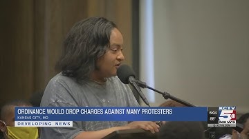 Residents speak to council about ordinance that would drop charges against many protesters