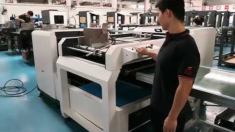 LS- 1200C Automatic Dual direction cardboard grooving machine