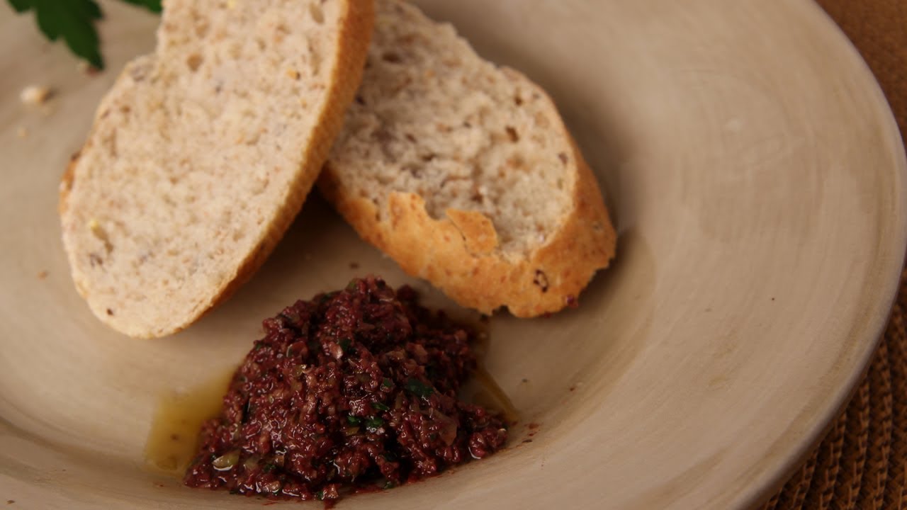 Olive Tapenade Recipe - Laura Vitale - Laura in the Kitchen Episode 281