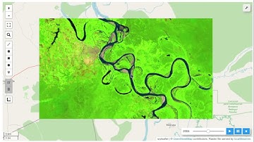 Leafmap Demo: Visualizing satellite image time series interactively