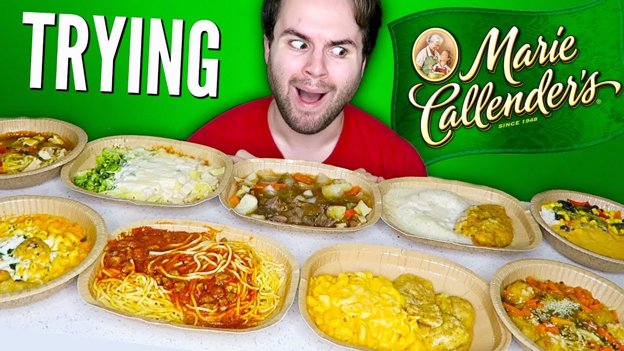I Tried Every Marie Callender S Meal I Could Find Omg Youtube