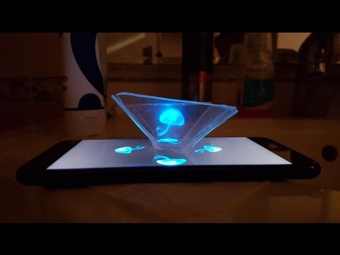 Как да превърнем телефона си в 3D холограма