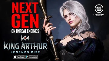 KING ARTHUR: Legends Rise Gameplay - Mobile Game on Unreal Engine 5