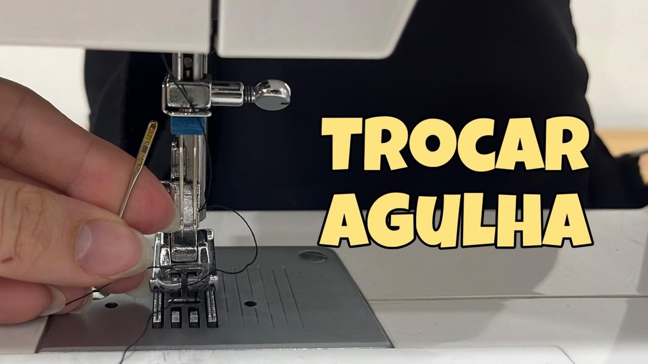 AGULHA: Como trocar da Máquina caseira e Dicas  - Elgin Genius Plus