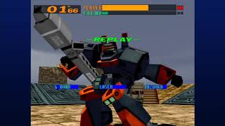 電脳戦機バーチャロン　ライデン対アファームド　ruins　2013 0930 2344　OMG