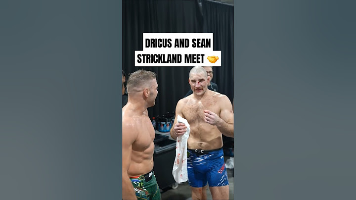 Dricus Du Plessis and Sean Strickland MEET after the fight at UFC 312 and show respect 🤝 #ufc