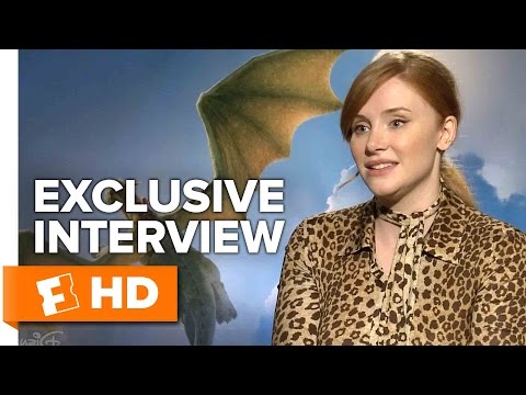 Bryce Dallas Howard & Robert Redford Exclusive 'Pete's Dragon' Interview (2016)