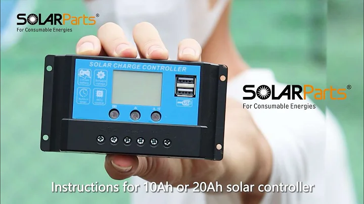 How To Setup a Basic Solar Charge Controller | Quick Guide & Menu Overview