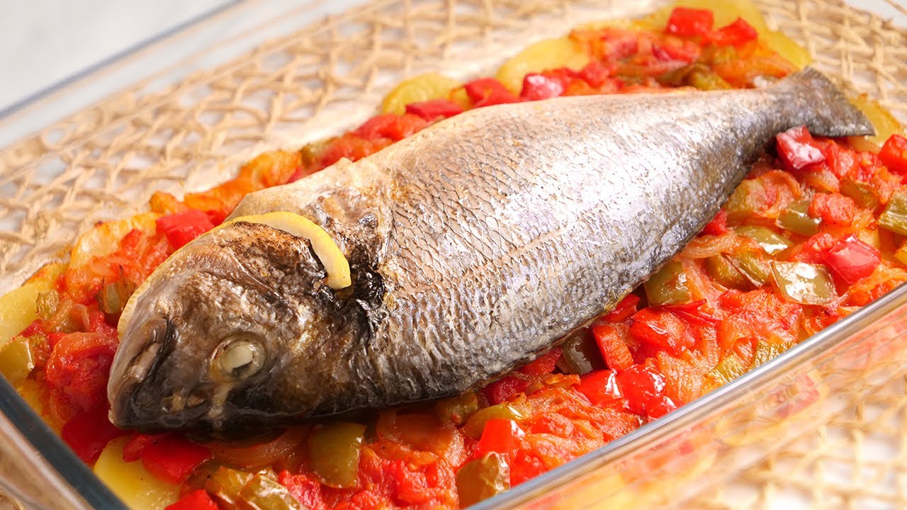 Dorada al Horno con Patatas | Receta de Pescado muy Fácil y Deliciosa