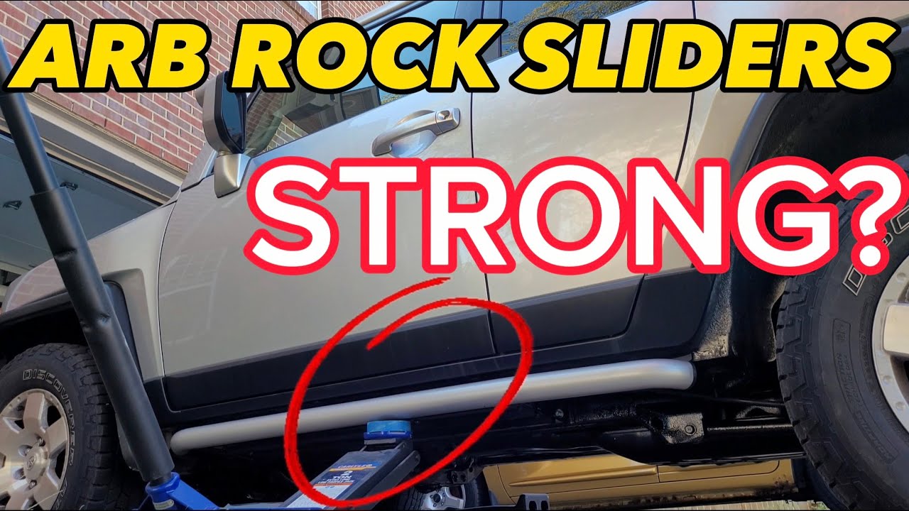 ARB ROCK SLIDERS & SKID PLATES for the Toyota FJ CRUISER YouTube