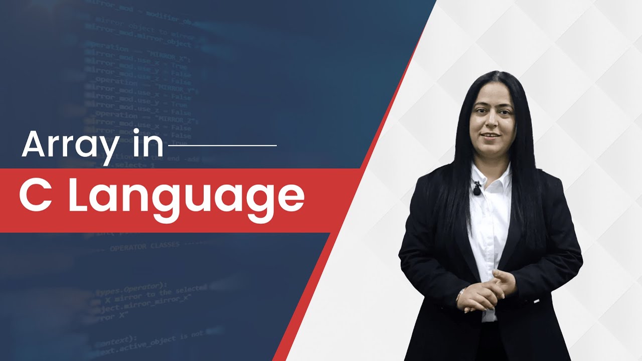 Array in C Language | C Language Tutorial | Kochiva - YouTube