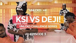 KSI AND DEJI MILKING COWS: UNLCKD Challenge Series | Season 2 Episode 3