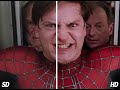 Spider-Man 2 (2004) | Train Scene| Fullscreen | Upscale/Original Comparison