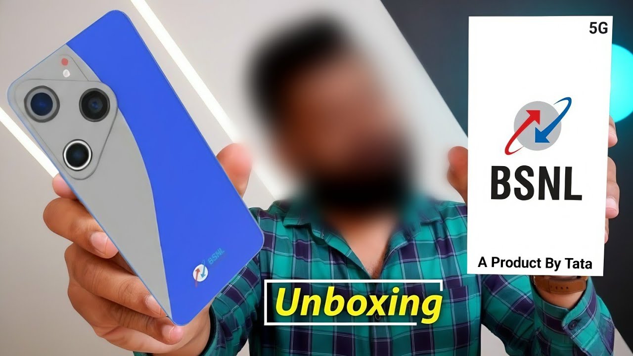 Bsnl 5G Phone Unboxing, launch of & review