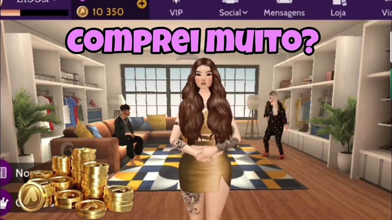 Gastando 10 mil avacoins no Avakin Life