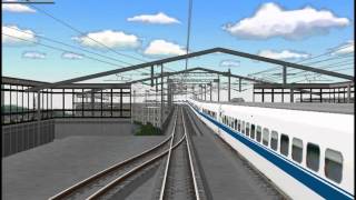 新VRM3★新幹線レイアウト完成46 Shinkansen  400系つばさ+200系　総集編4