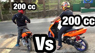 Mio soul 200 cc vs Mio garmis 200 cc  FFA pkrt27